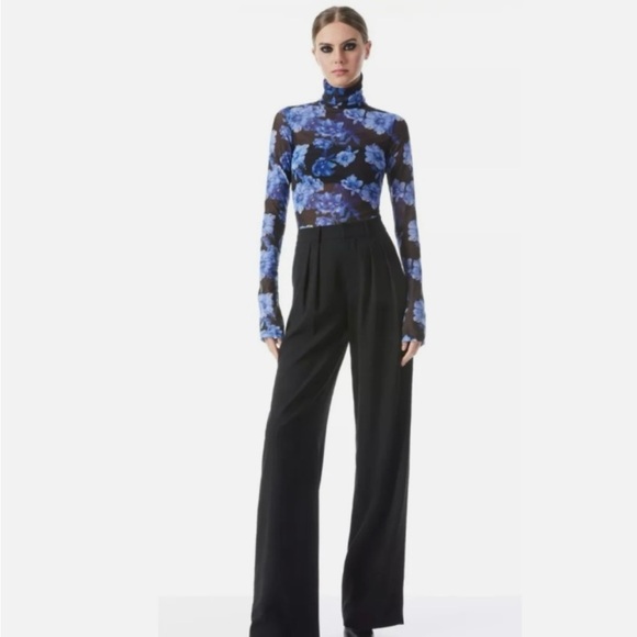 NWT Alice + Olivia Mesh Top - Picture 2 of 4